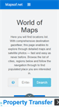 Mobile Screenshot of mapsof.net